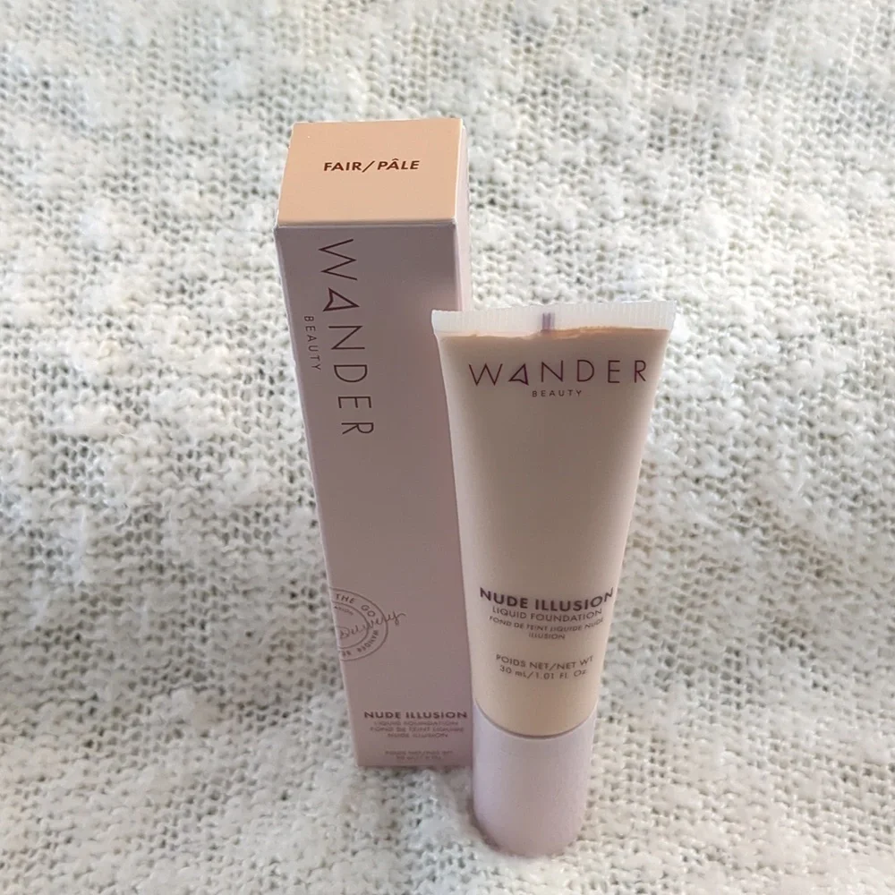 Wander Beauty Nude Illusion Liquid Foundation in Fair, 30ml/1.01fl oz